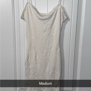 Windsor Cream Mini Dress